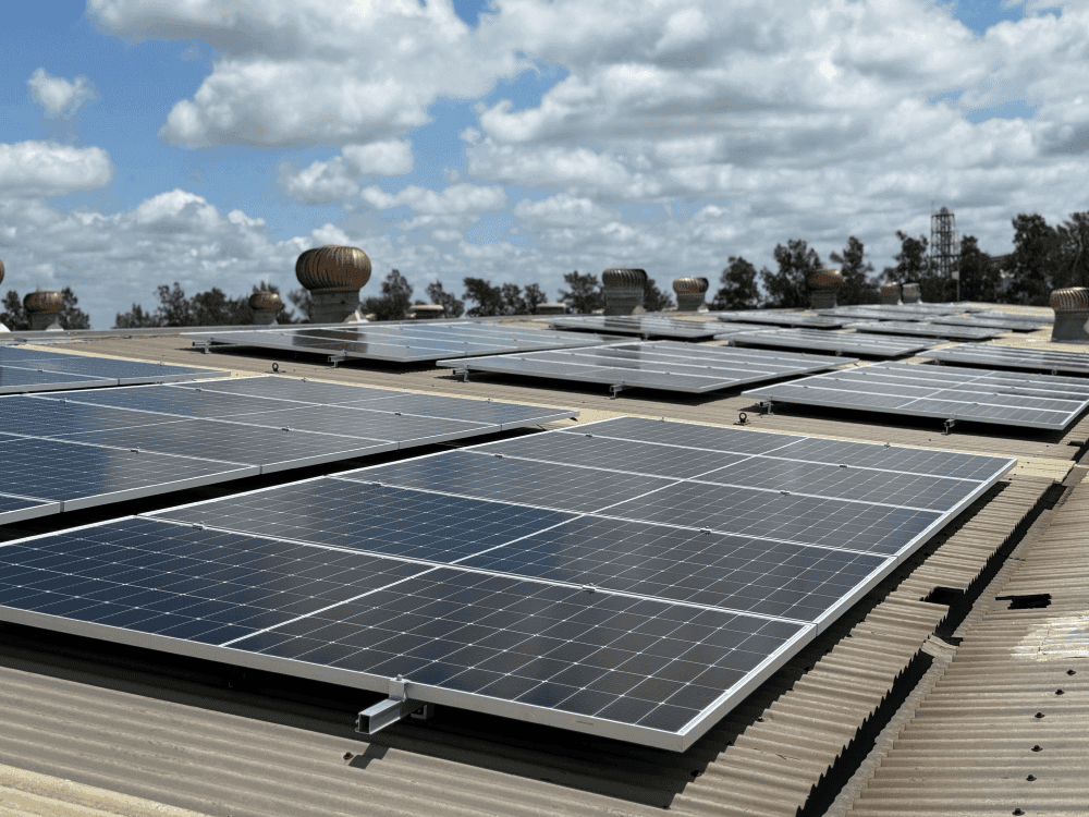 Proyecto Solar en Parque Industrial 