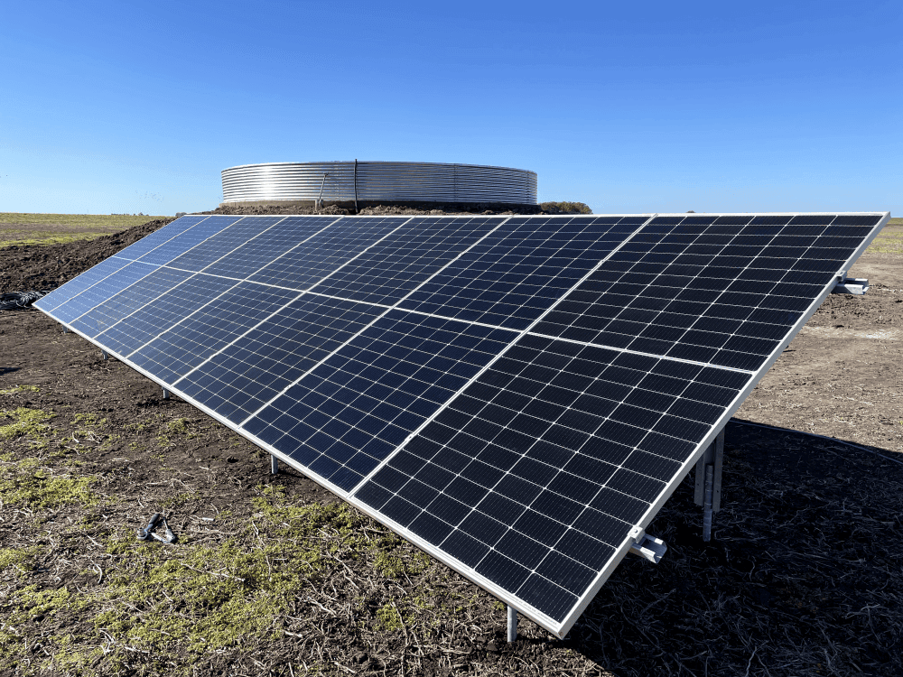 Bomba Solar para Irrigación en Campo